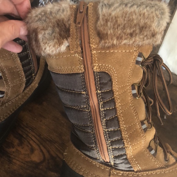 Waterproof Lands’ End Women’s Winter Boots Size 8 - Picture 10 of 13